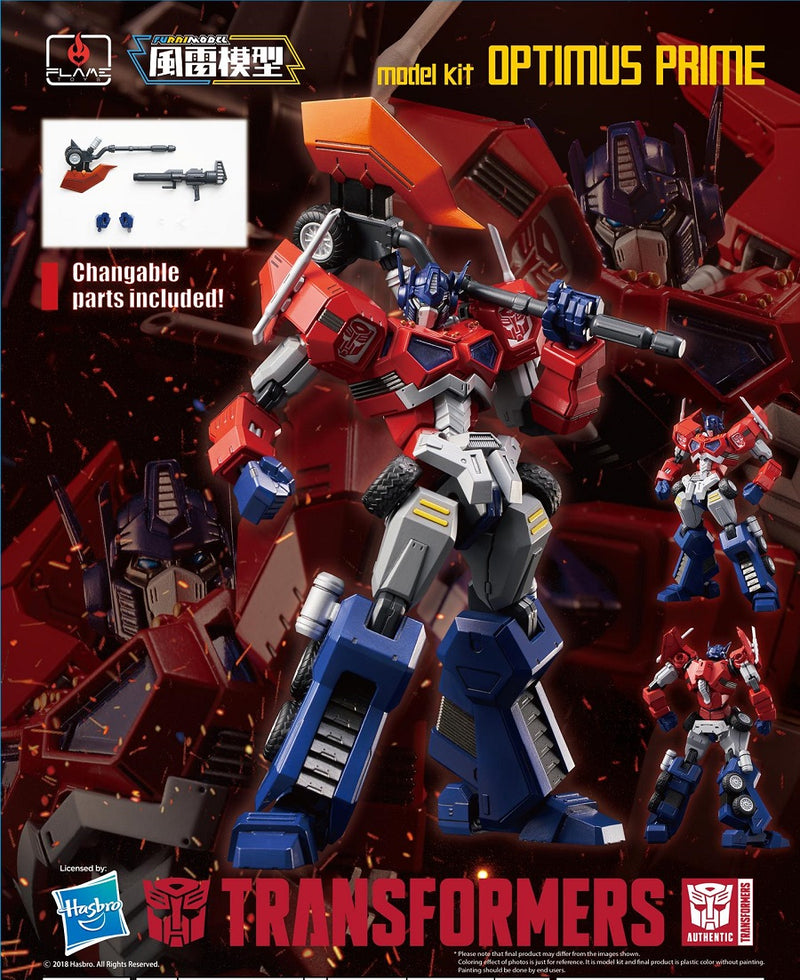 Transformers Flame Toys Furai Model 01 Optimus Primus (Attack Mode)