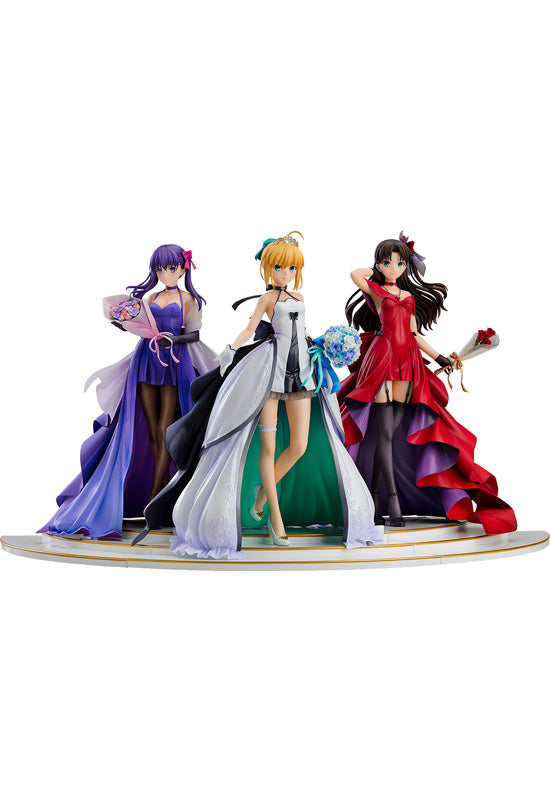 Fate/stay night ~15th Celebration Project~ Good Smile Company Saber, Rin Tohsaka and Sakura Matou ~15th Celebration Dress Ver.~ Premium Box