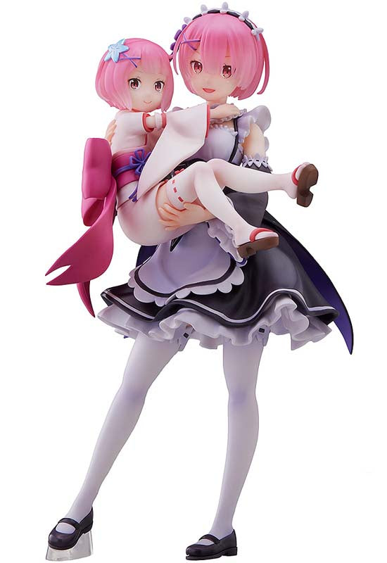 Re:ZERO -Starting Life in Another World- SEGA Figure Ram & Childhood Ram