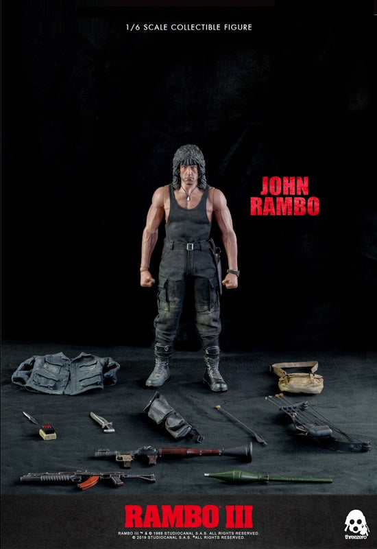 RAMBO III threezeroX JOHN RAMBO 1/6 scale