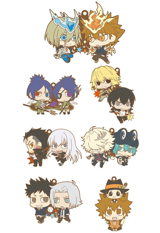 HITMAN REBORN MEGAHOUSE RUBBER MASCOT BUDYCOLLE KATEKYO (Single)
