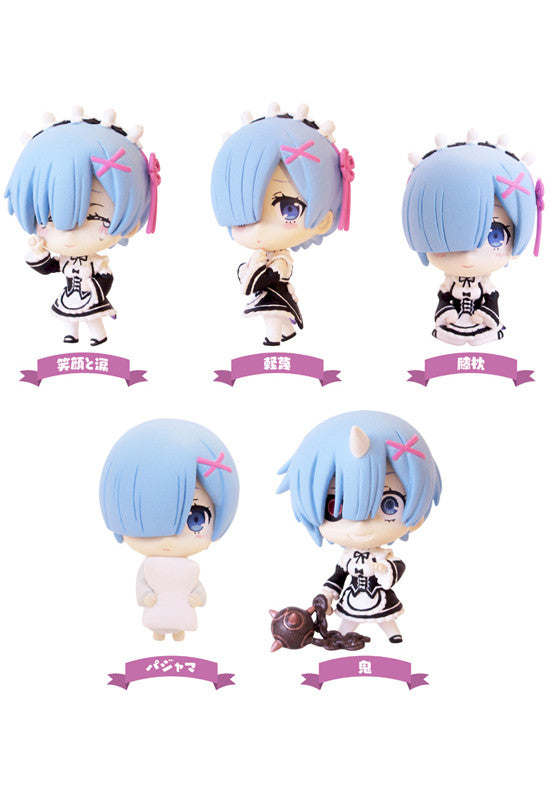 Re:Life in a different world from zero Bushiroad Creative Lots of Rem! Collection Figure (Set of 6 Characters)