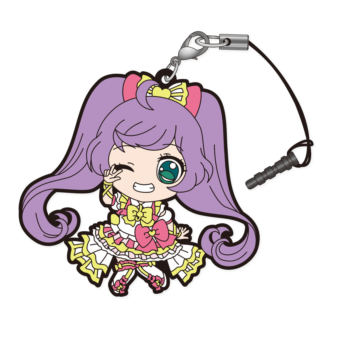 PriPara FREEing PriPara Trading Rubber Straps (Set of 6 Characters)