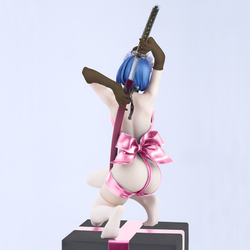 Shin Ikkitousen Union Creative Ribbon Doll Collection Shimei Ryomou LIMITED PINK VER. PVC