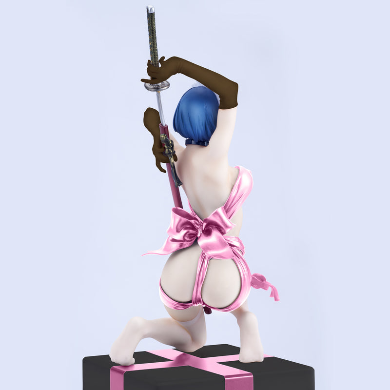 Shin Ikkitousen Union Creative Ribbon Doll Collection Shimei Ryomou LIMITED PINK VER. PVC