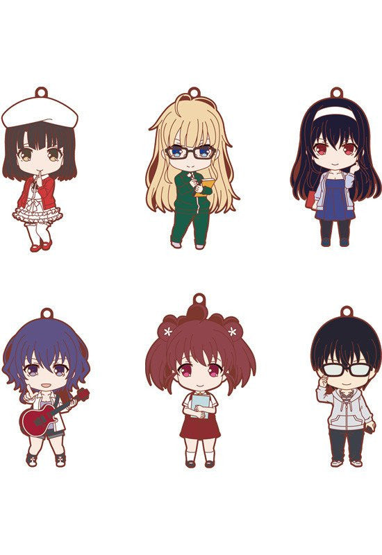 Saekano: How to Raise a Boring Girlfriend ♭ Nendoroid Plus Collectible Rubber Straps (Set of 6 Characters)