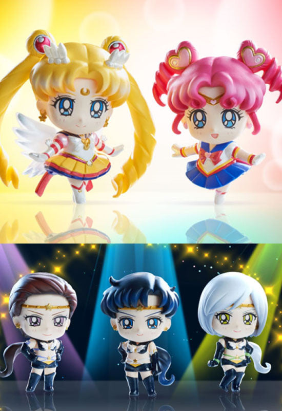 Petit Chara Land Pretty Solder Sailor Moon Sailor Stars (set of 5)