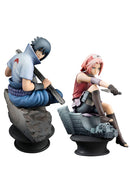 NARUTO MEGAHOUSE CHESSPIECE COLLECTION SASUKE&SAKURA SET