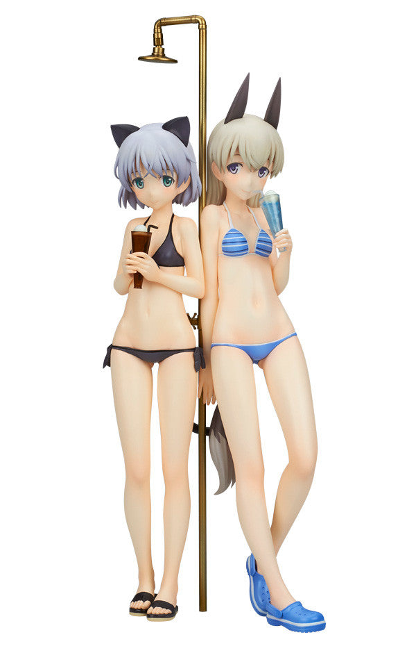 Strike Witches 2 Alter Sanya & Eila Swimsuit Ver. 1/8 Figure
