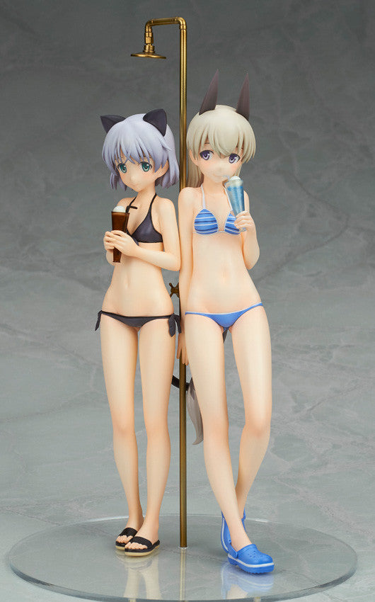 Strike Witches 2 Alter Sanya & Eila Swimsuit Ver. 1/8 Figure