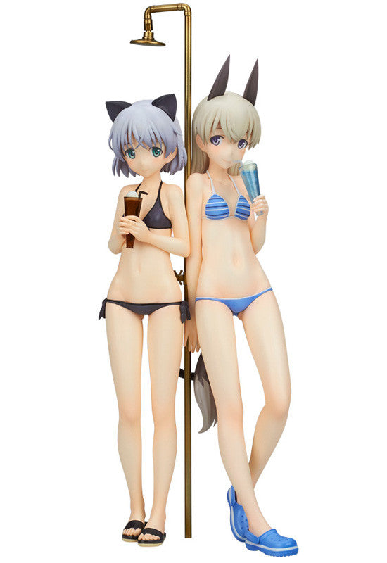 Strike Witches 2 Alter Sanya & Eila Swimsuit Ver. 1/8 Figure