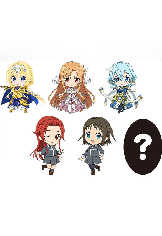 Sword Art Online Alicization Good Smile Company [Trading] Sword Art Online Alicization Nendoroid Plus Rubber Keychain Vol. 2 (Set of 6 Characters)