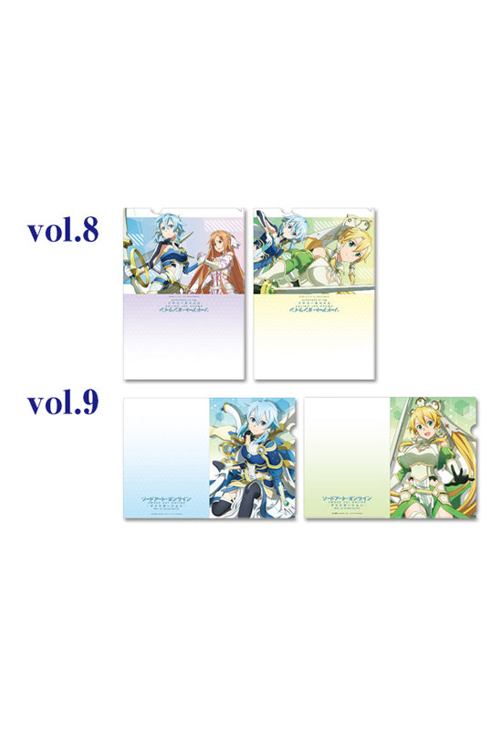 SWORD ART ONLINE ALICIZATION HOBBY STOCK Clear Document Folder Set vol.8&vol.9