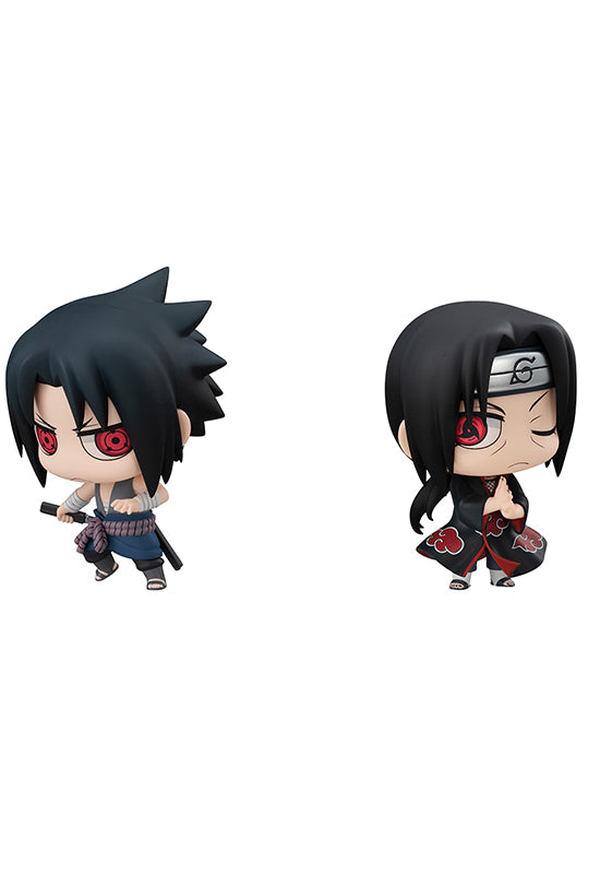 009 NARUTO MEGAHOUSE CHIMIMEGA BUDDY NARUTO UCHIHA SASUKE & ITACHI SET