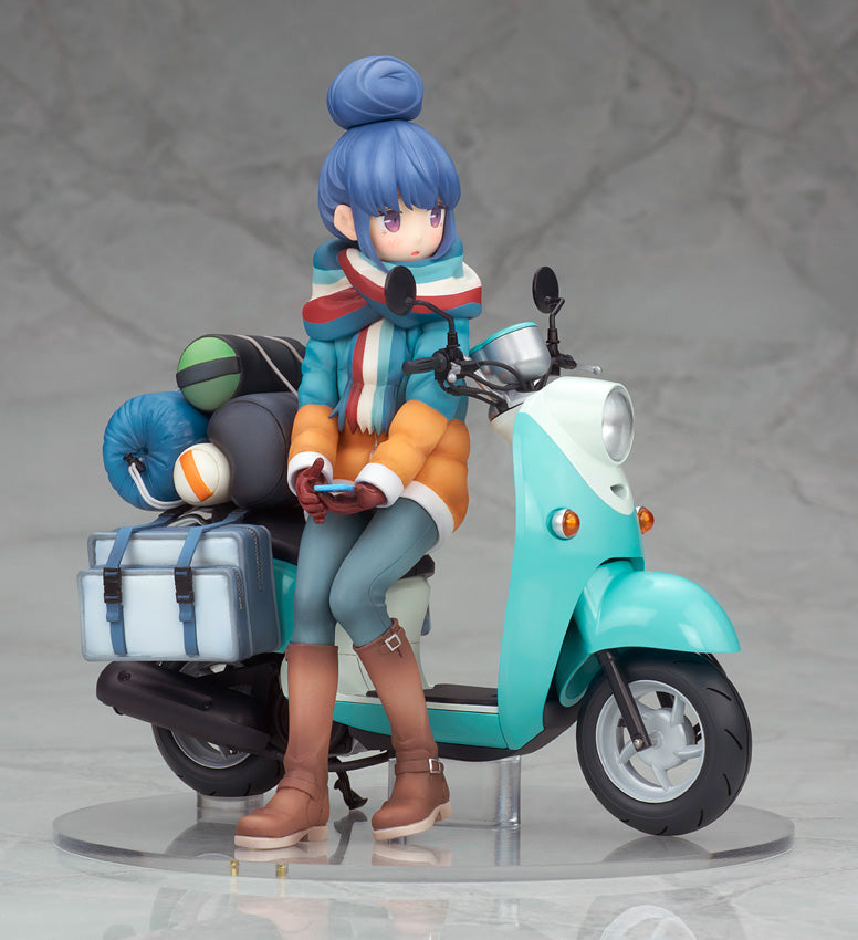 Yuru Camp ALTER Stamp Rin Shima with Scooter