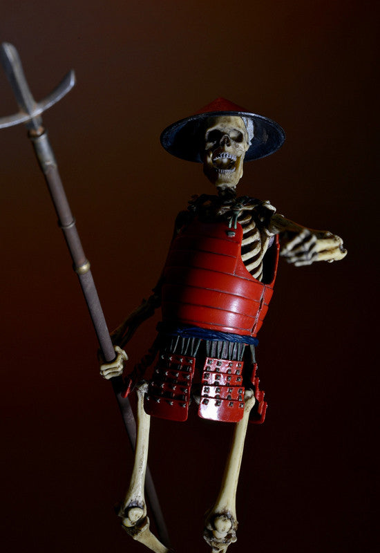 TAKEYASHIKI JIZAI OKIMONO KAIYODO KT-010 Samurai Skeleton / full color ver.