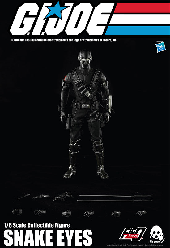 G.I. Joe Hasbro Threezero 1/6 Snake Eyes