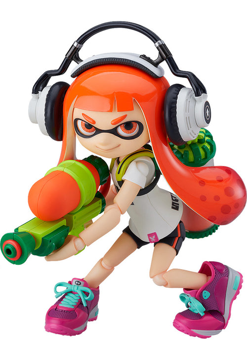 ゲームキャラクター figma Splatoon Girl DX Edition 400-DX Splatoon Girl DX Edition Set figma Action Figure Series No. 400-DX