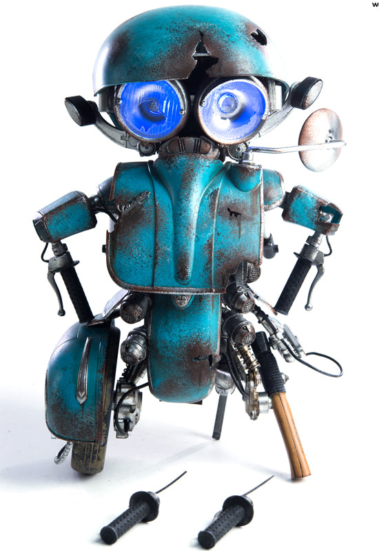 Transformers The Last Knight Hasbro x ThreeA AUTOBOT SQWEEKS