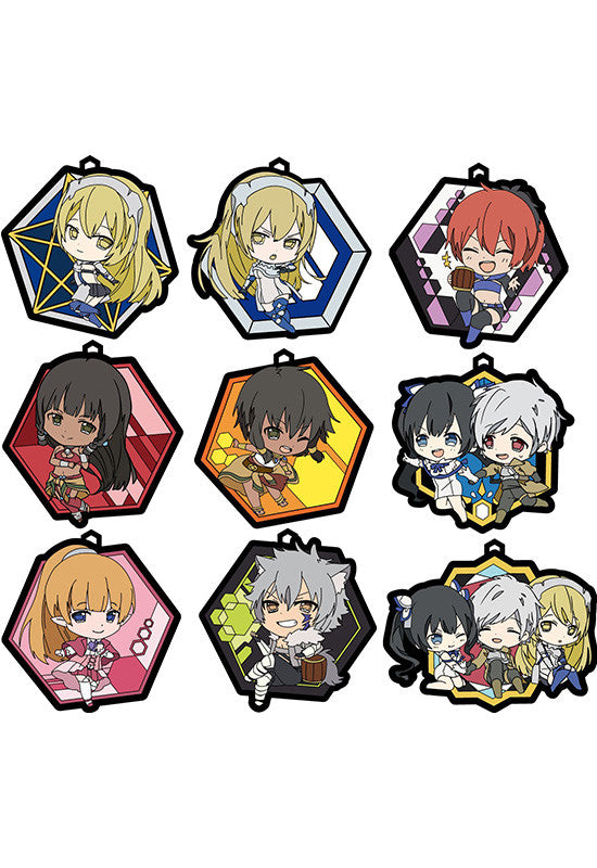 SWORD ORATORIA Is It Wrong to Try to Pick Up Girls in a Dungeon? On the Side Genco Rubber Strap Collection with lucky item (1 Random Blind Box)