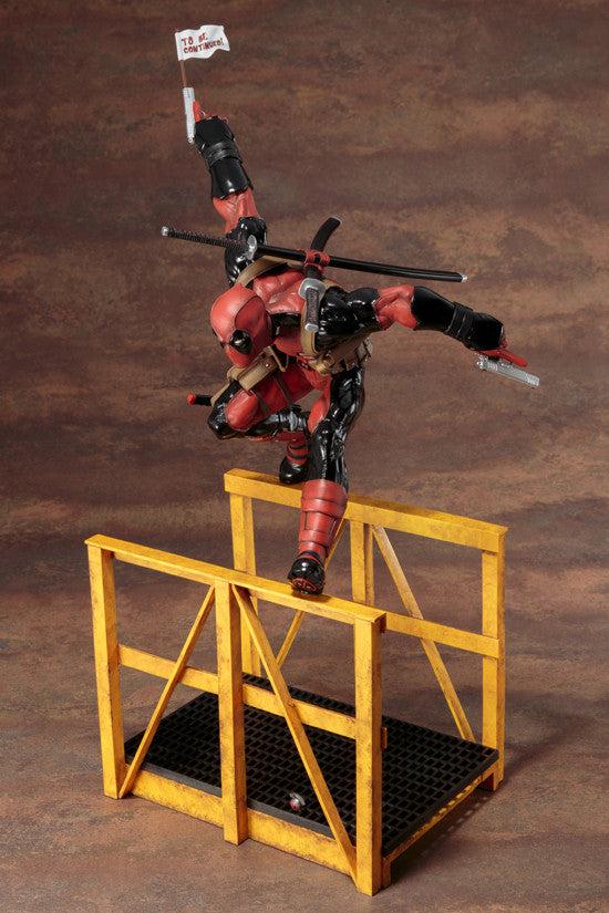 MARVEL NOW! Kotobukiya SUPER DEADPOOL ARTFX STATUE (offer again)