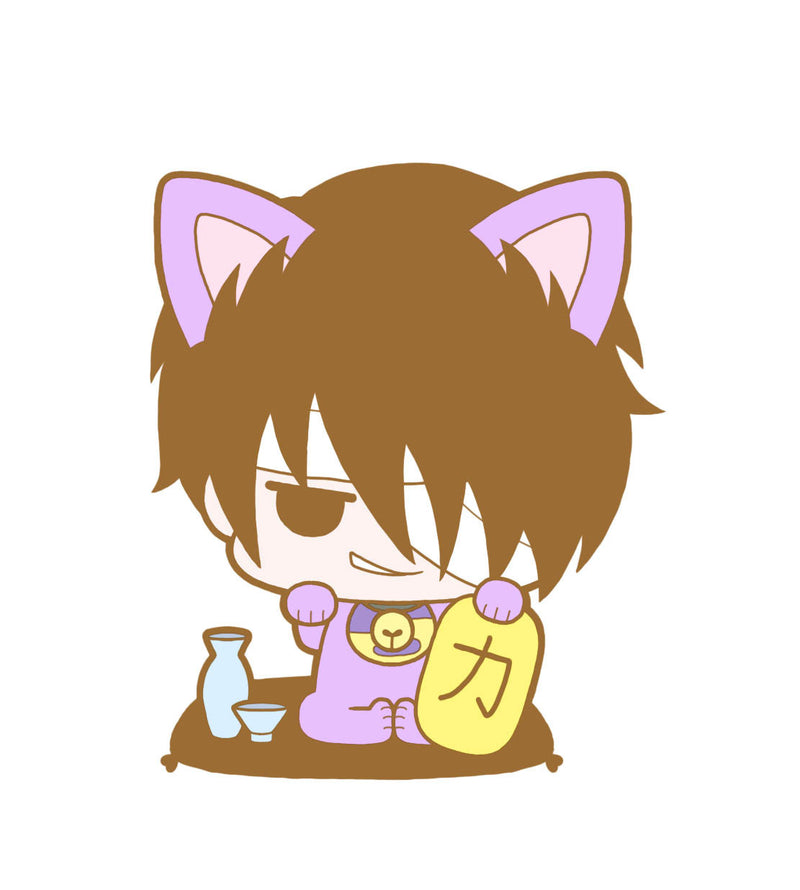 Rubber Mascot Gintama Princes of the Empress HATA And Animal Paradise With a Fotune Cat Series (Random Box of 8 Characters)