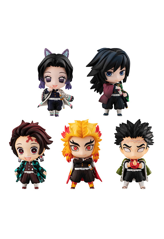 Demon Slayer MEGAHOUSE Tanjiro & the HASHIRAs Mascot set A