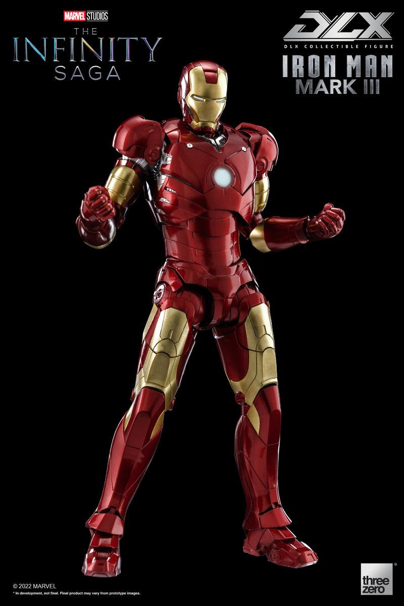 Marvel Studios Infinity Saga Threezero DLX Iron Man Mark 3
