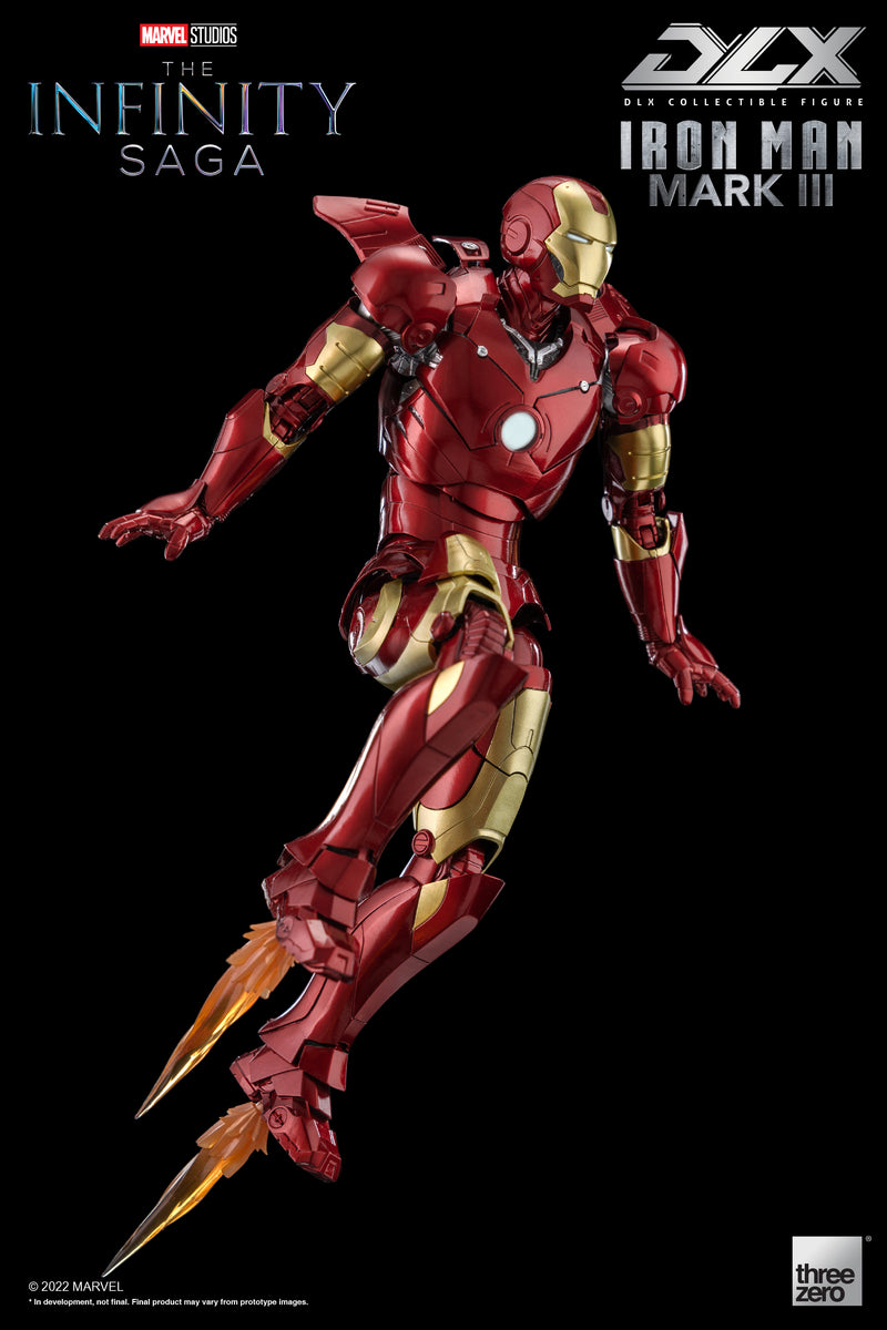 Marvel Studios Infinity Saga Threezero DLX Iron Man Mark 3