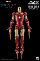 Marvel Studios Infinity Saga Threezero DLX Iron Man Mark 3
