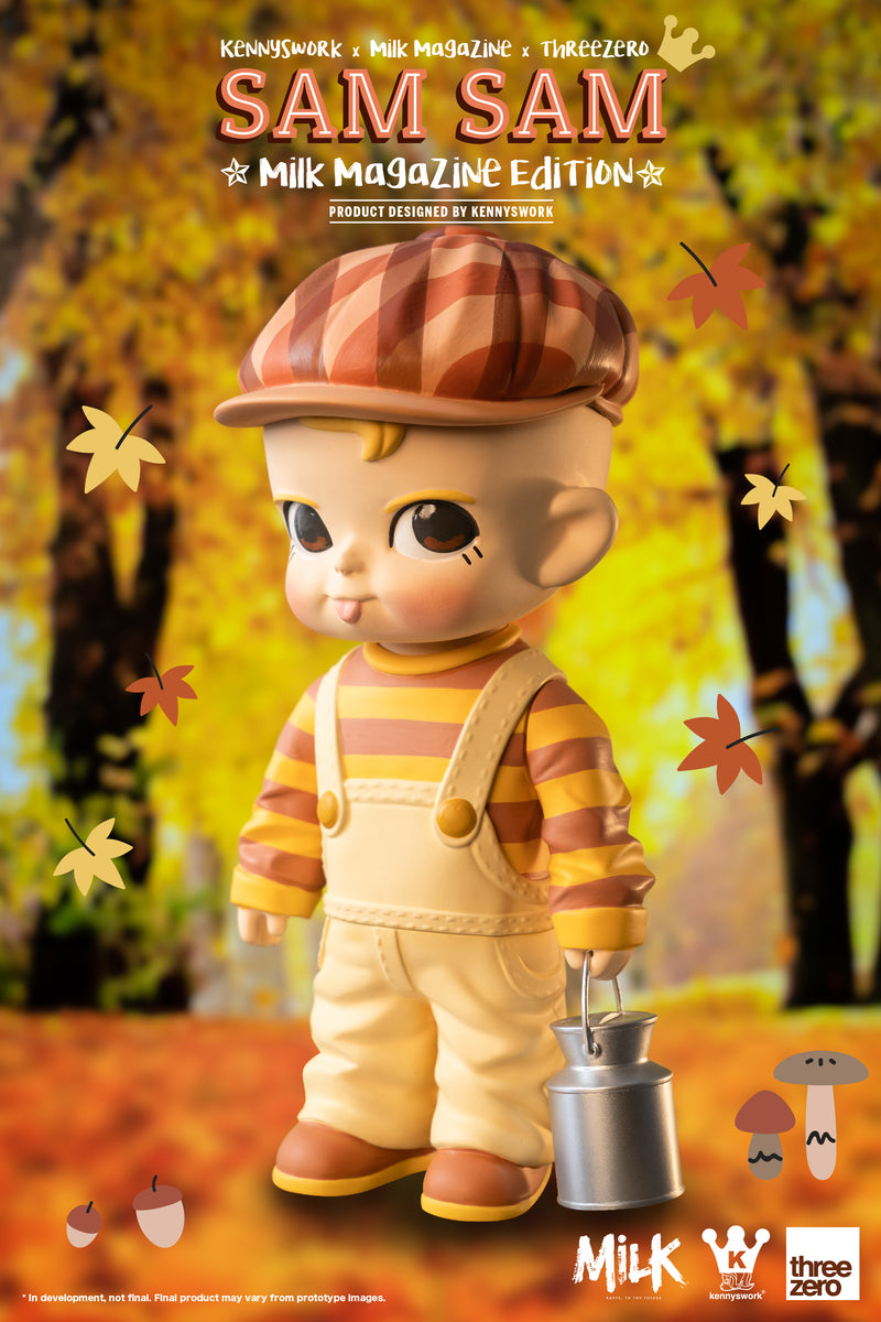 Kennyswork X threezero Sam Sam Milk Magazine Edition