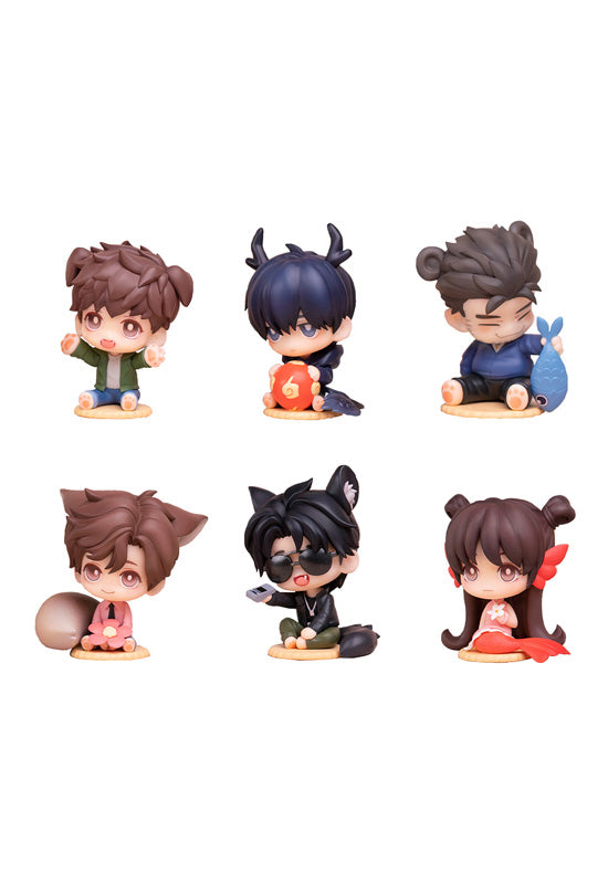 TIME RAIDERS Myethos Cute Animal Chibi Figure Series (set of 6)