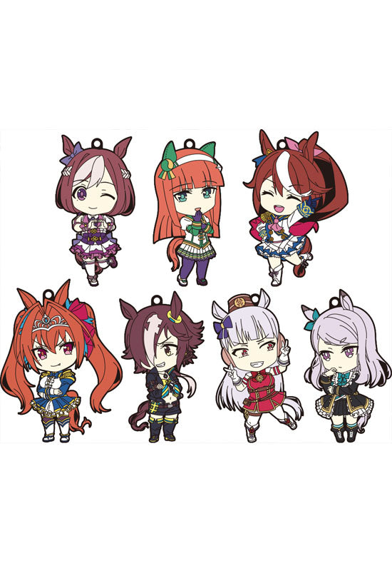 Uma Musume Pretty Derby GOOD SMILE COMPANY Uma Musume Pretty Derby: Nendoroid Plus Collectible Rubber Keychains (1 Random Blind Box)