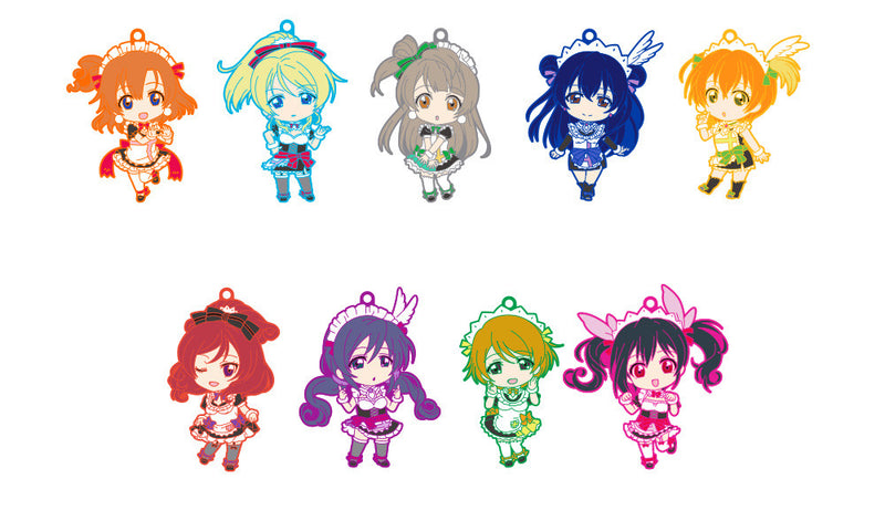 Love Live! Nendoroid Plus Trading Rubber Straps: Love Live! 04 (Set of 9 Characters)