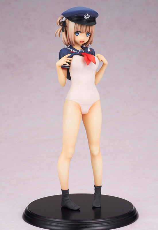 Maitetsu Q-Six Paulette Hinai White School Swimsuit ver.