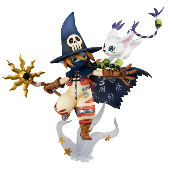 Digimon MEGAHOUSE G.E.M. Series Wizarmon & Tailmon 【repeat】