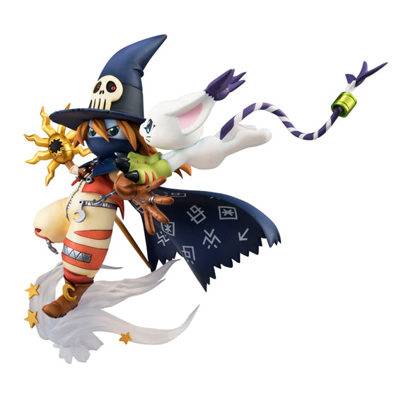 Digimon MEGAHOUSE G.E.M. Series Wizarmon & Tailmon 【repeat】