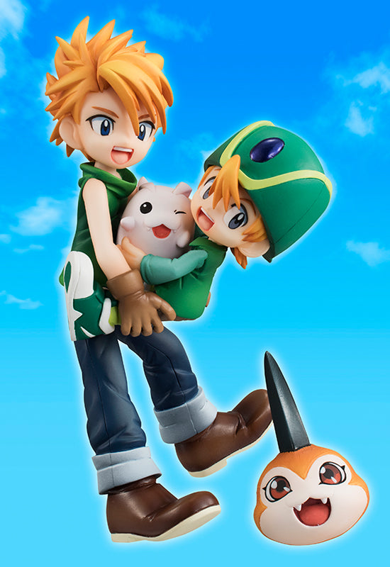 DIGIMON MEGAHOUSE G.E.M. SERIES YAMATO & TAKERU & TSUNOMON & TOKOMON