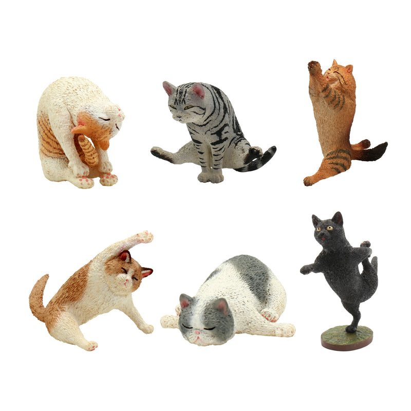 ANIMAL LIFE UNION CREATIVE Yoga Cat (1 Random Blind Box)