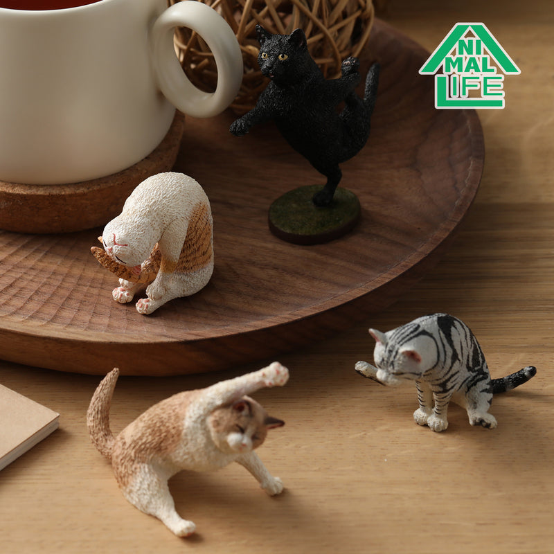 ANIMAL LIFE UNION CREATIVE Yoga Cat (1 Random Blind Box)