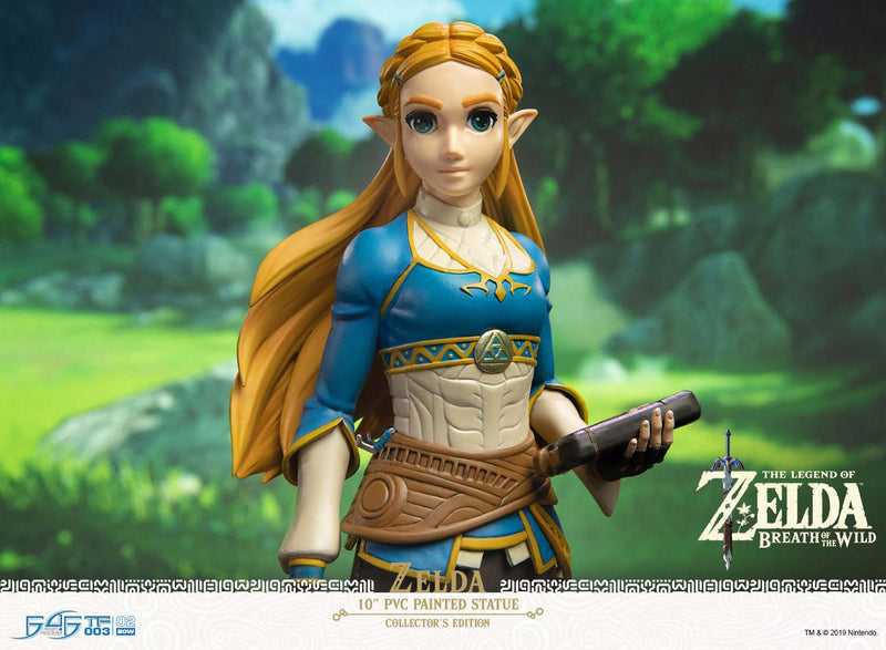 The Legend of Zelda: Breath of the Wild First 4 Figures Zelda PVC Statue Collector's Edition