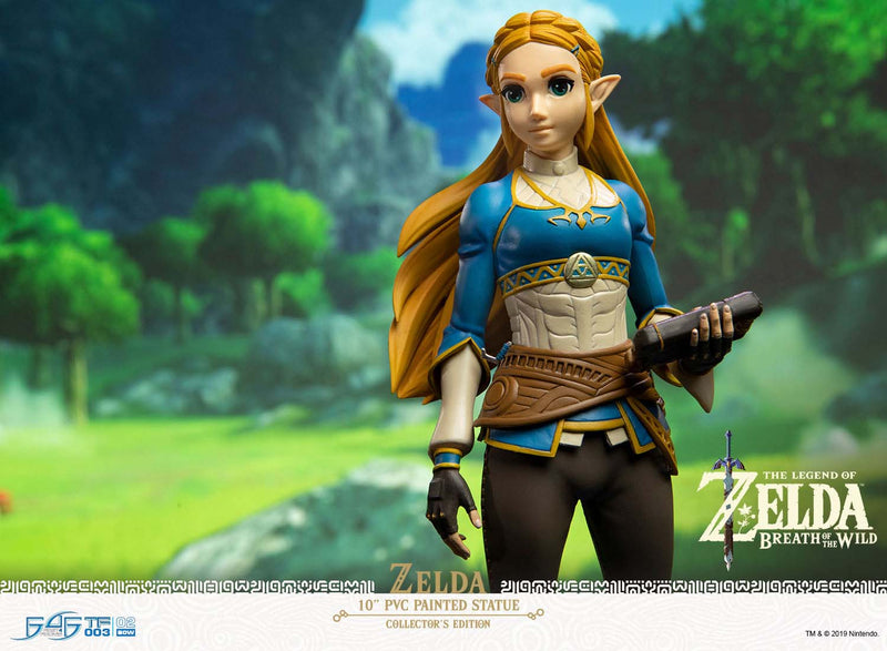 The Legend of Zelda: Breath of the Wild First 4 Figures Zelda PVC Statue Collector's Edition