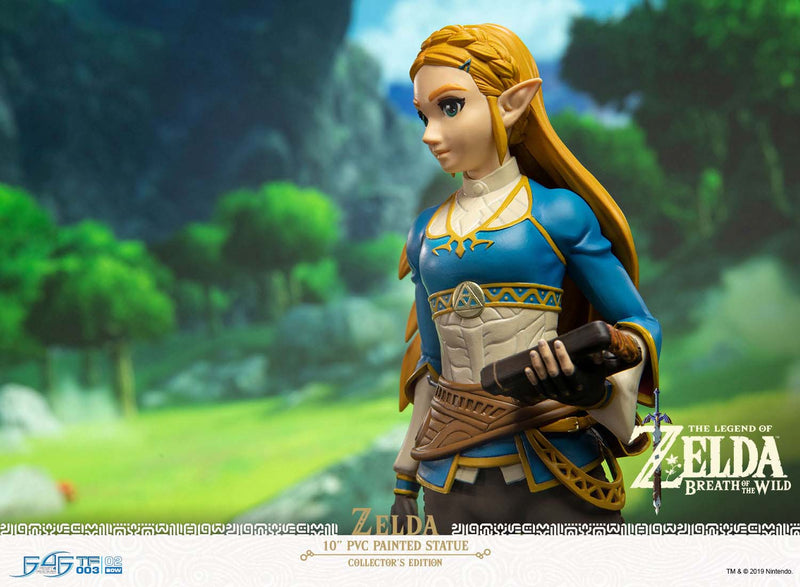 The Legend of Zelda: Breath of the Wild First 4 Figures Zelda PVC Statue Collector's Edition