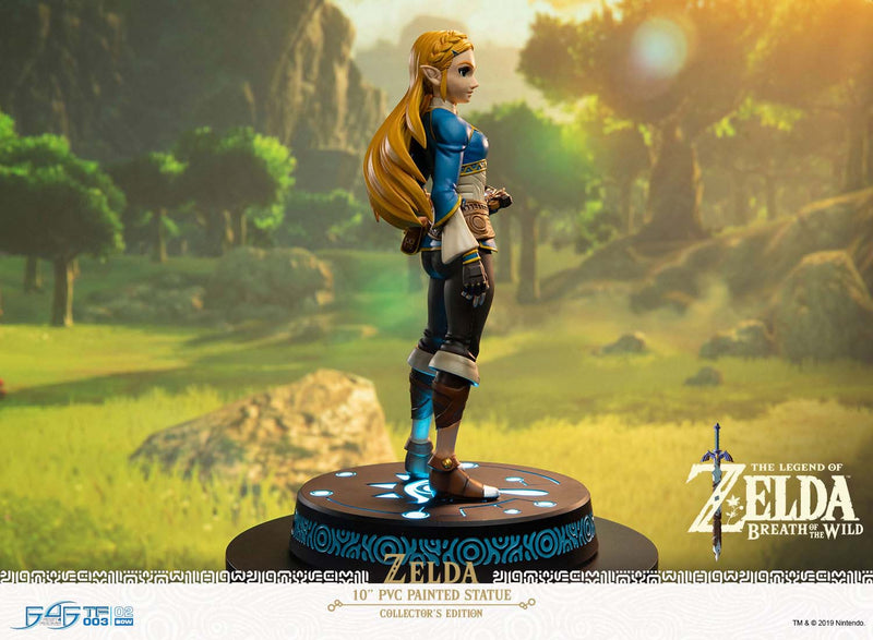 The Legend of Zelda: Breath of the Wild First 4 Figures Zelda PVC Statue Collector's Edition