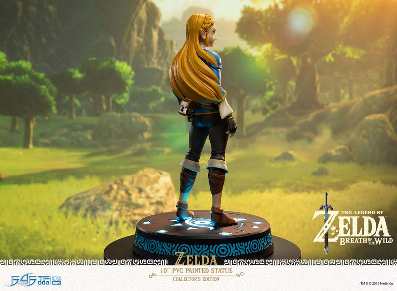 The Legend of Zelda: Breath of the Wild First 4 Figures Zelda PVC Statue Collector's Edition