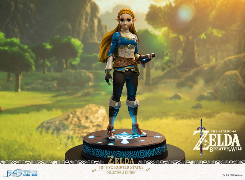 The Legend of Zelda: Breath of the Wild First 4 Figures Zelda PVC Statue Collector's Edition