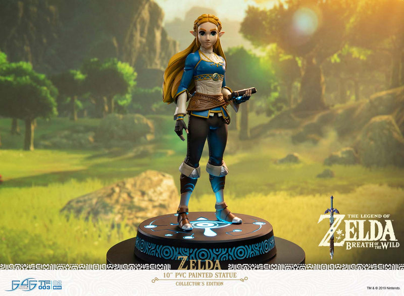 The Legend of Zelda: Breath of the Wild First 4 Figures Zelda PVC Statue Collector's Edition