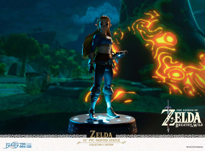 The Legend of Zelda: Breath of the Wild First 4 Figures Zelda PVC Statue Collector's Edition