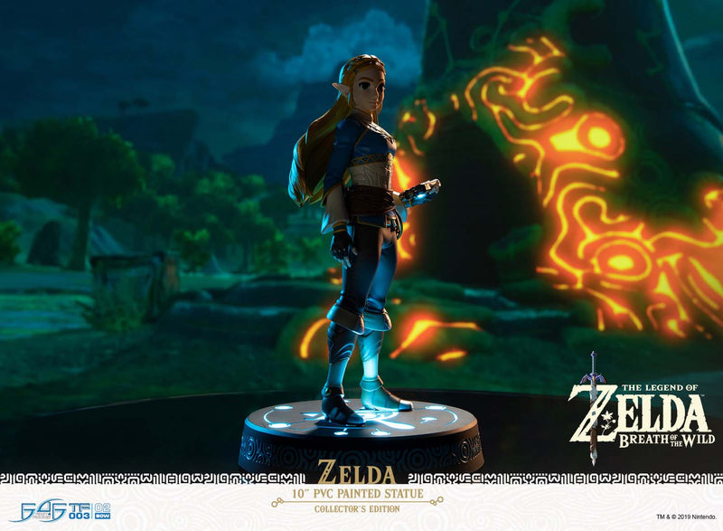 The Legend of Zelda: Breath of the Wild First 4 Figures Zelda PVC Statue Collector's Edition