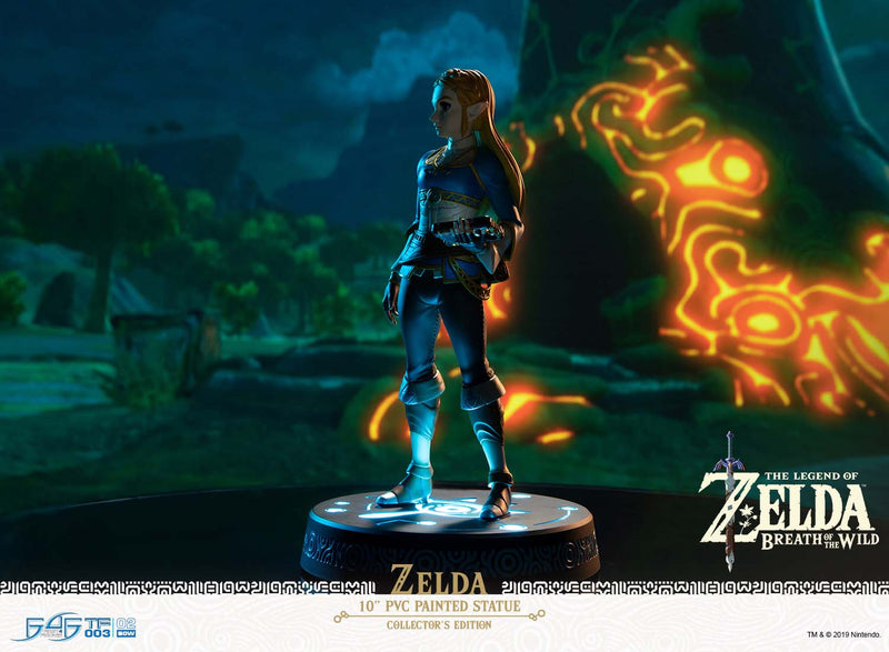 The Legend of Zelda: Breath of the Wild First 4 Figures Zelda PVC Statue Collector's Edition